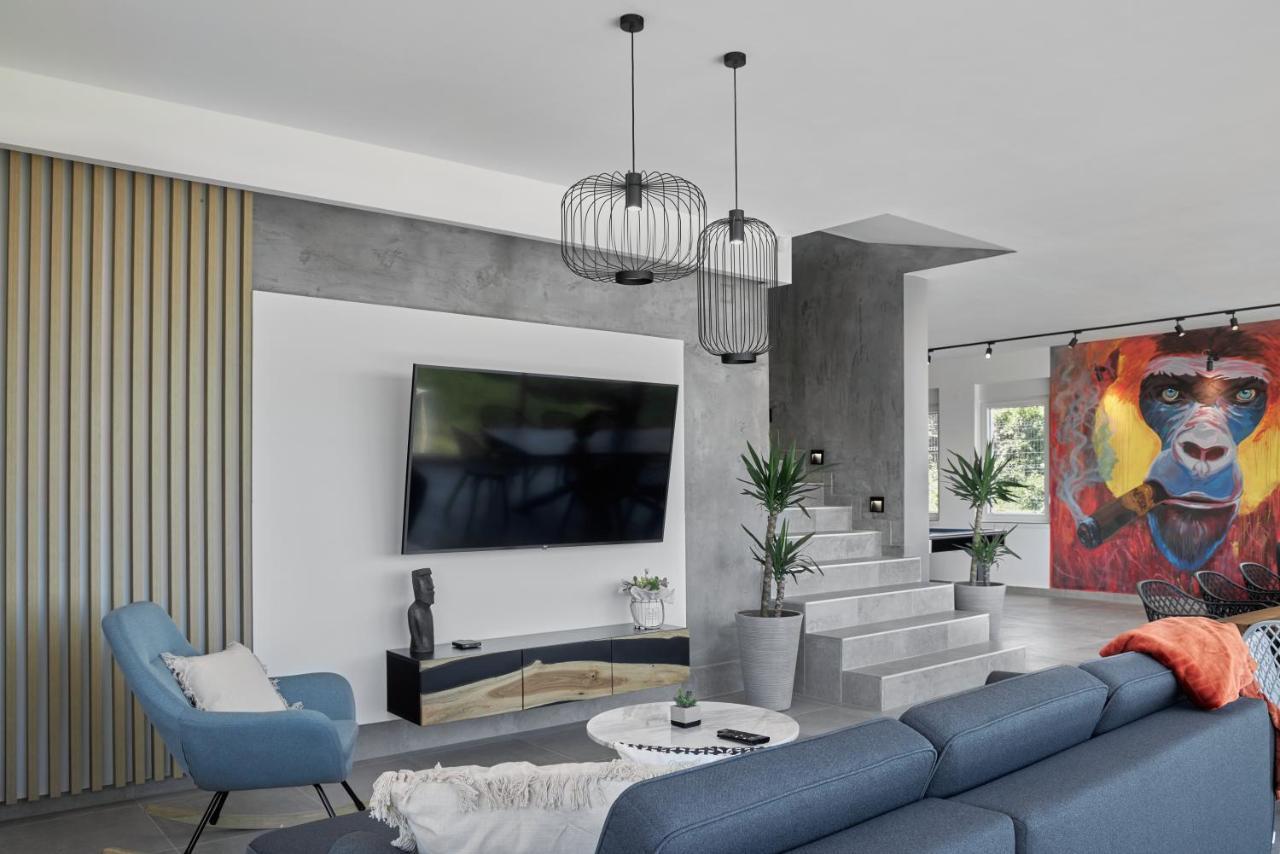 Riverside Pool Villa-Sremski Karlovci Ngoại thất bức ảnh