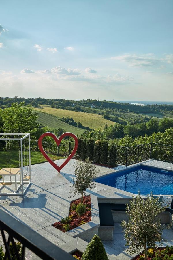 Riverside Pool Villa-Sremski Karlovci Ngoại thất bức ảnh