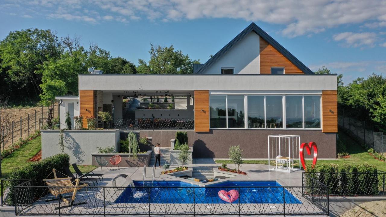 Riverside Pool Villa-Sremski Karlovci Ngoại thất bức ảnh